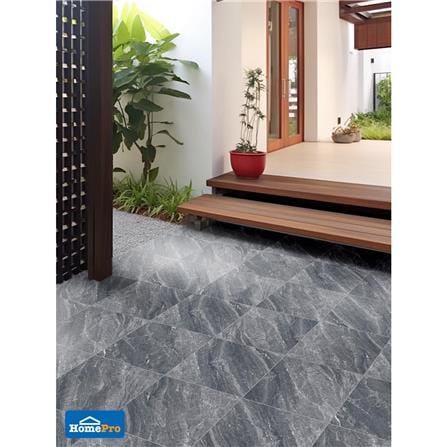 กระเบื้องพื้น 16x16 นิ้ว COTTO คิเมียรา เทาเข้ม ECO PM 0.96 ตร.ม._6