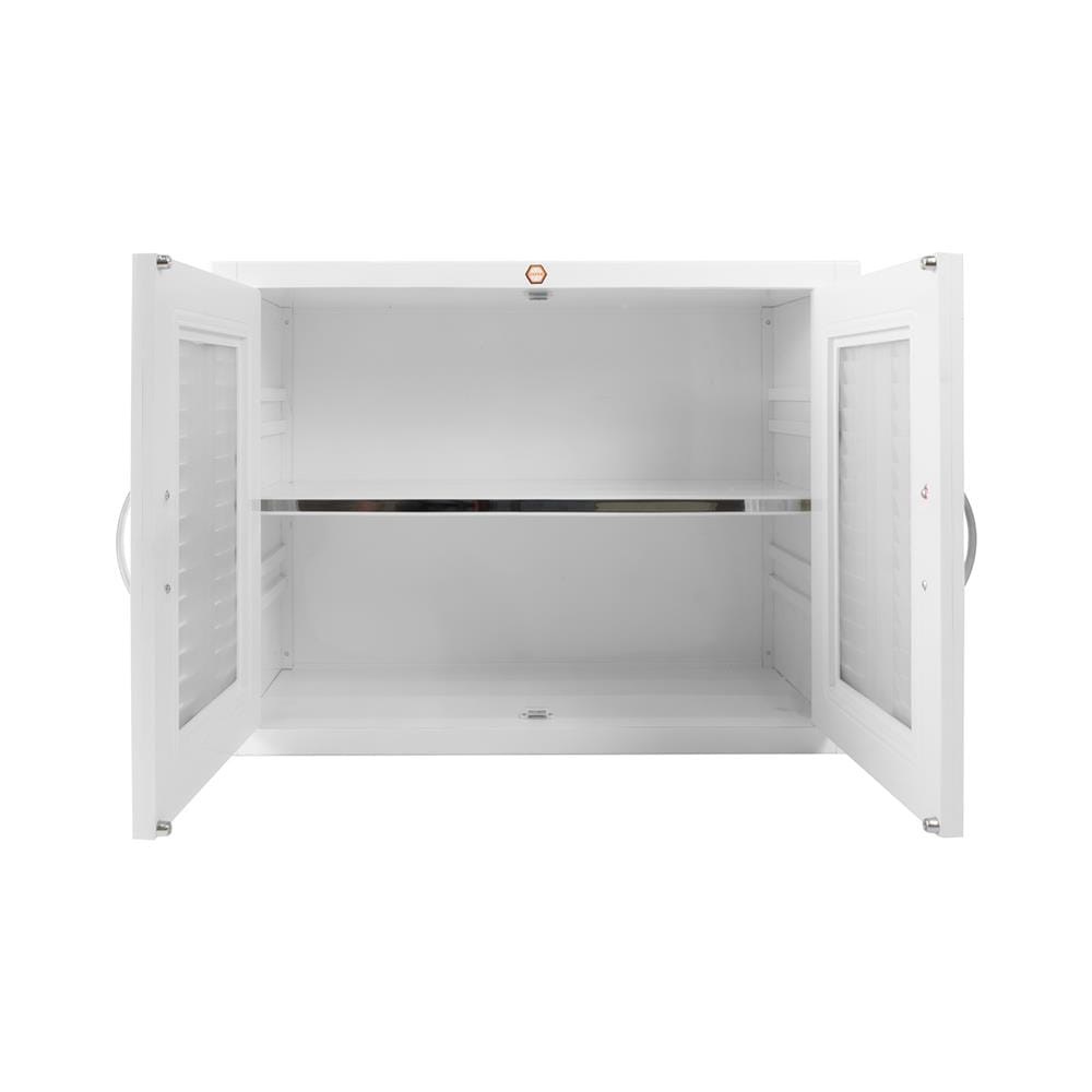 ตู้แขวนบานคู่ SUPER L2 88.5x68 ซม. สีขาว