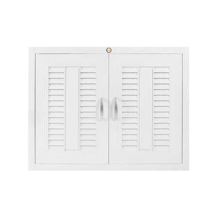 ตู้แขวนบานคู่ SUPER L2 88.5x68 ซม. สีขาว