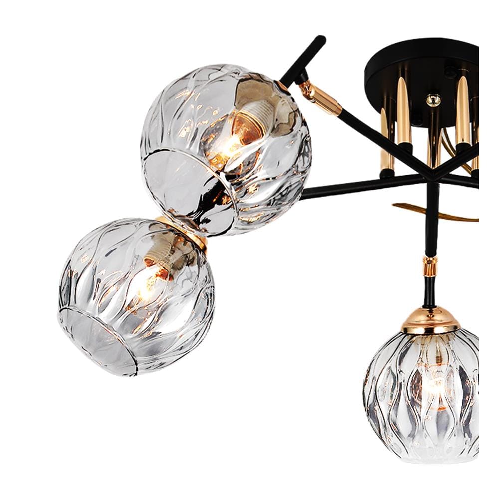 ไฟถาด NEOLIGHT 19144-5 สีทอง/ดำ 5 หัว