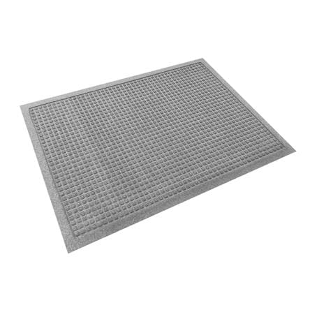 พรมเช็ดเท้าดักฝุ่น KLEEN-TEX WHII 62X88 ซม. สีเทาอ่อน_1