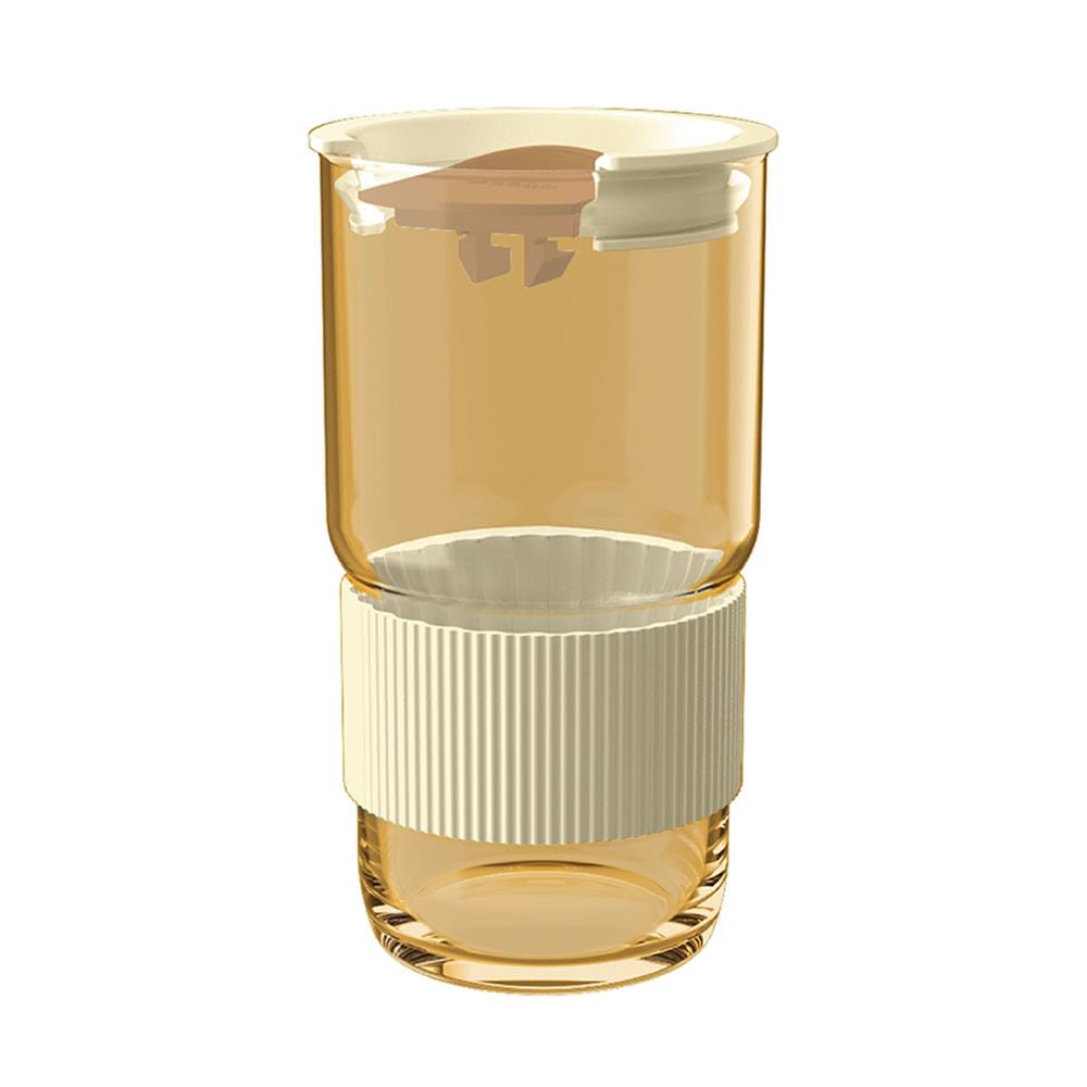 แก้วน้ำ 630 มล. OCEAN GLASS COFFEE LOVER GLASS BROWN