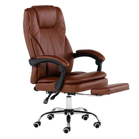 เก้าอี้สำนักงาน TIGER CHAIR PRESIDENT สีน้ำตาล_4