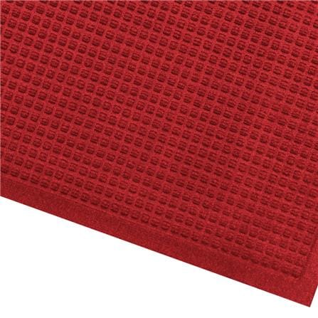 พรมเช็ดเท้าดักฝุ่น KLEEN-TEX WHII 88X146 ซม. สีแดง_5