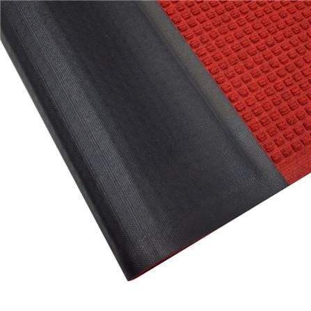 พรมเช็ดเท้าดักฝุ่น KLEEN-TEX WHII 88X116 ซม. สีแดง_2