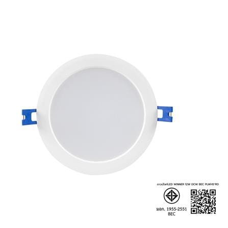 ดาวน์ไลท์ LED BEC WINNER 12W TRI-COLOR 5 นิ้ว 12 วัตต์ DAYLIGHT/COOL WHITE/WARM WHITE สีขาว_10