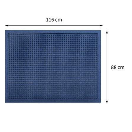 พรมเช็ดเท้าดักฝุ่น KLEEN-TEX WHII 88X116 ซม. สีกรมท่า_7