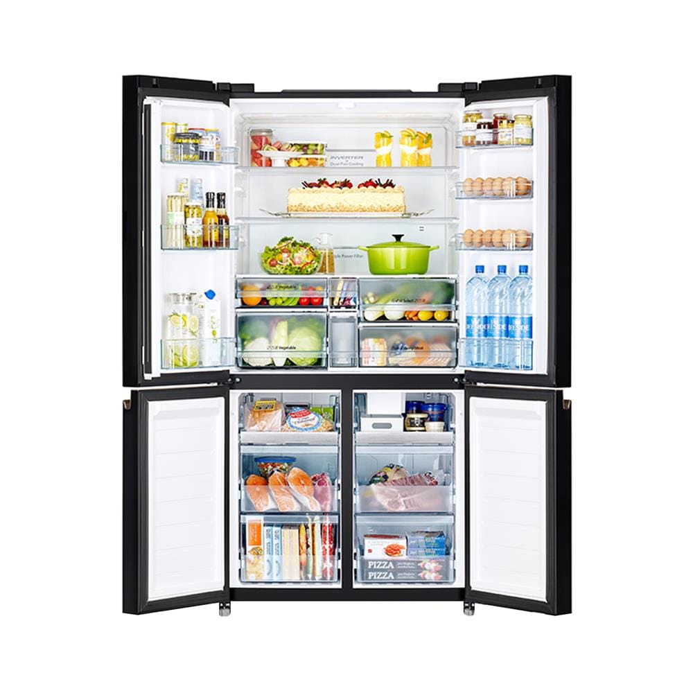 ตู้เย็น MULTIDOOR HITACHI RWB700PTH2 GCK 22.8 คิว กระจกดำ อินเวอร์เตอร์