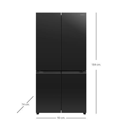 ตู้เย็น MULTIDOOR HITACHI RWB700PTH2 GCK 22.8 คิว กระจกดำ อินเวอร์เตอร์_7