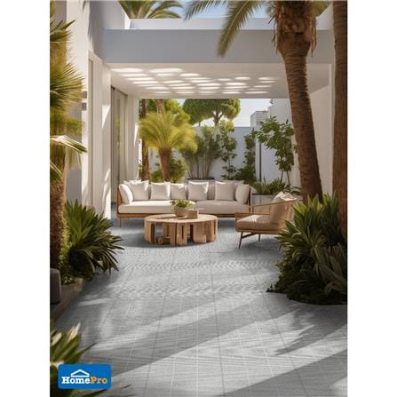กระเบื้องพื้นพอร์ซเลน  40x40 ซม. CERGRES เบนจิโร่ เทา A 0.96 ตร.ม._3