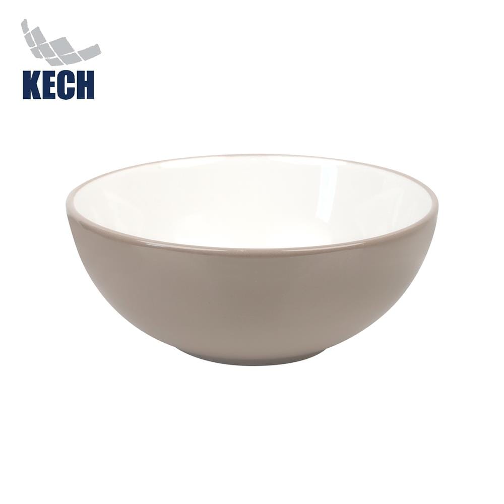 ชามเซรามิก 6 นิ้ว KECH CANTAL สีเบจ_1