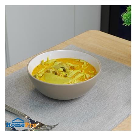 ชามเซรามิก 6 นิ้ว KECH CANTAL สีเบจ_4