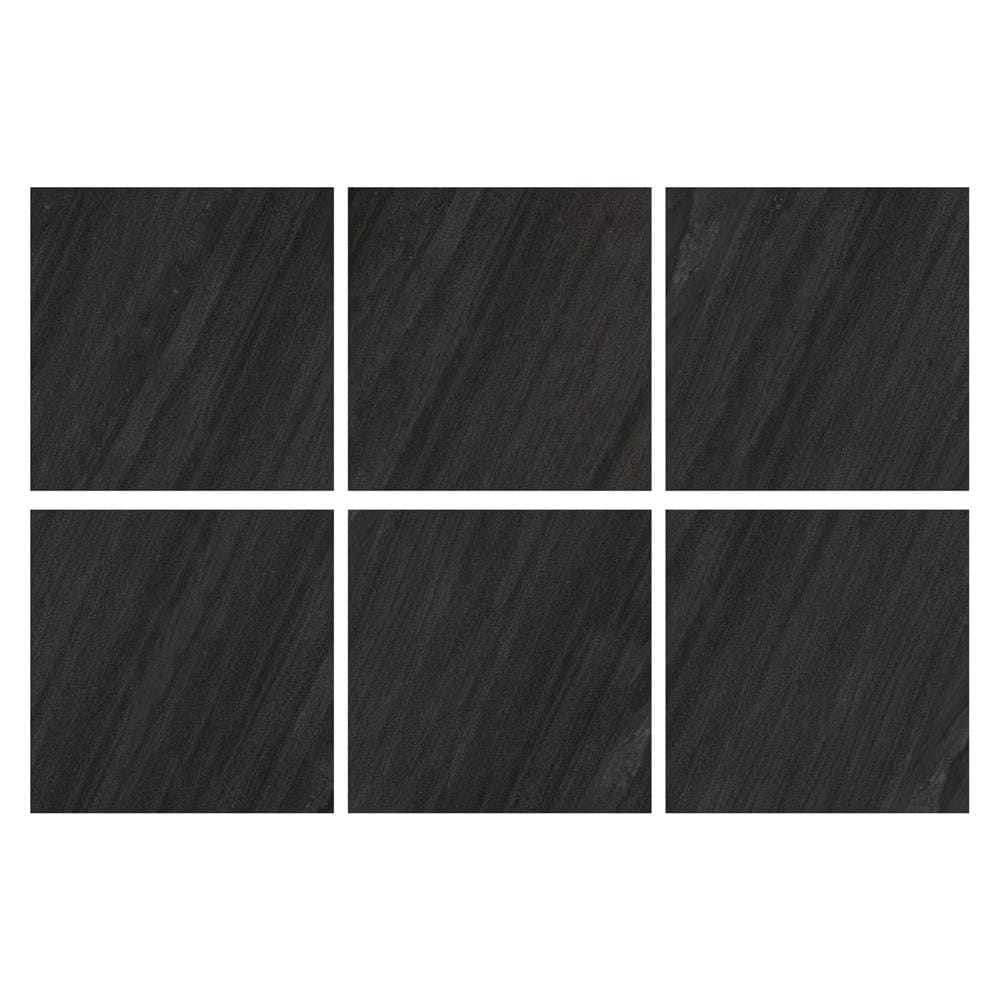 กระเบื้องพื้น 60x60 ซม. COTTO คาแร็กซิส กราไฟต์ PM 1.44 ตร.ม.