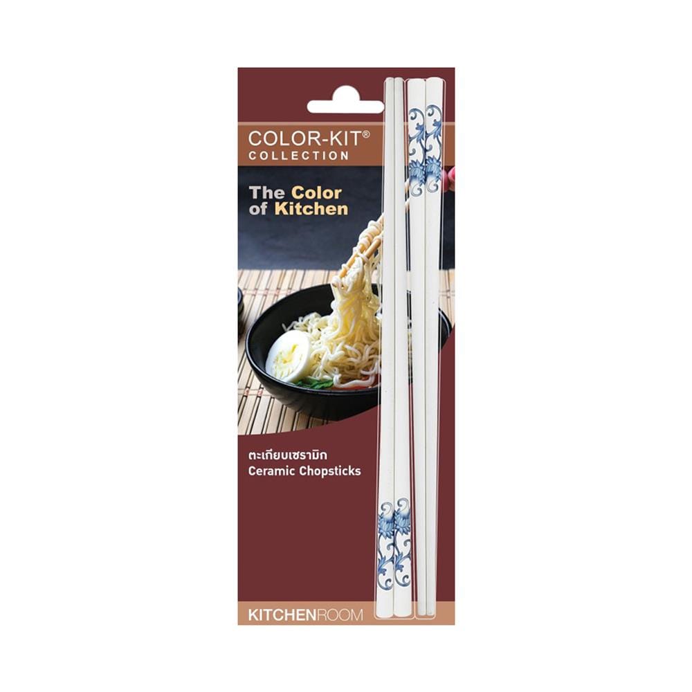 ตะเกียบเซรามิก COLOR KIT แพ็ก 2 คู่