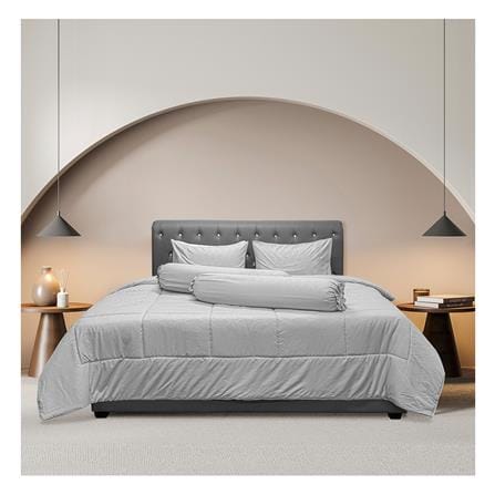 ชุดผ้าปูที่นอน 6 ฟุต 6 ชิ้น PICASSO CLASSIC STYLE สี COPEN GREY_0