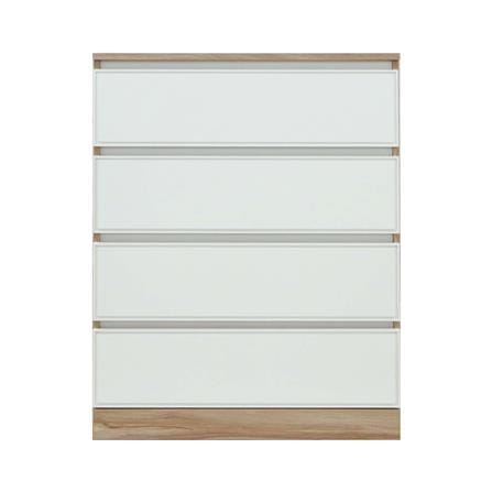 ตู้ลิ้นชัก 4 ลิ้นชัก BURO ANTARES LC80 DW สีอโรม่าโอ๊ค/ขาว_1