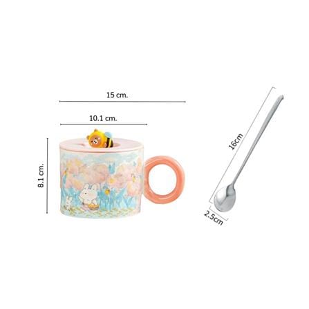 ถ้วยหู PORCELAIN 450 มล. KECH RABBIT_4
