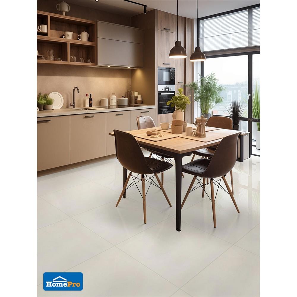 กระเบื้องพื้นพอร์ซเลน 60x60 ซม. ภูผา เลก้า เบจ II 1.44 ตร.ม.