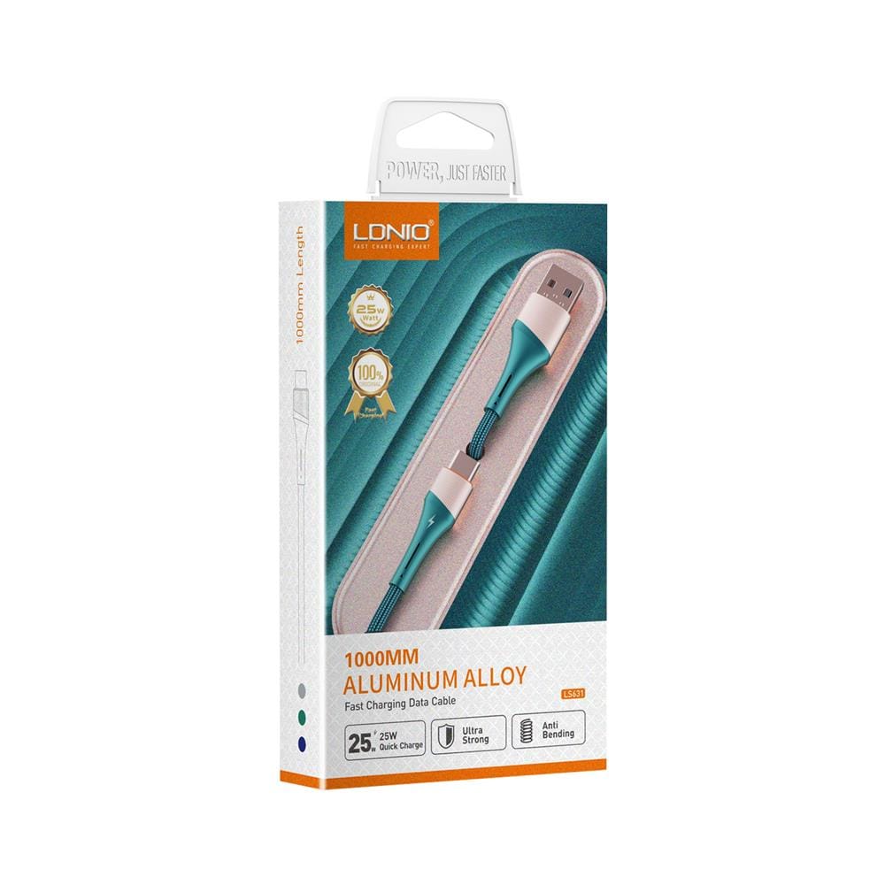 สายชาร์จ USB TYPE-C LDNIO LS631(T)