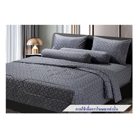 ชุดผ้าปูที่นอน 3.5 ฟุต 3 ชิ้น STEVENS COTTON FRESH SATEEN DM21_0