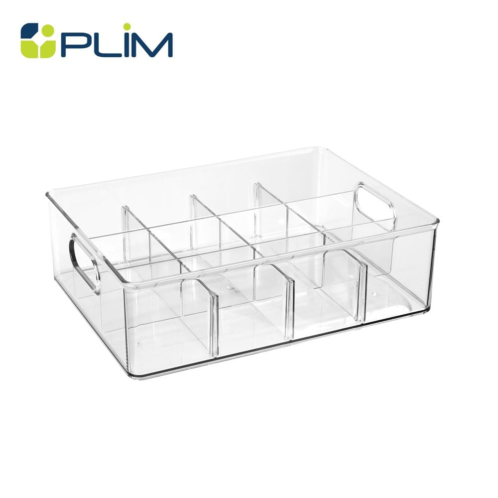 กล่องจัดเก็บผ้า 12 ช่อง PLIM KLEAR 23.7x31.6x9.7 ซม. สีใส