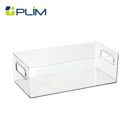 กล่องจัดเก็บผ้า PLIM KLEAR 15x30.5x10 ซม. สีใส_0