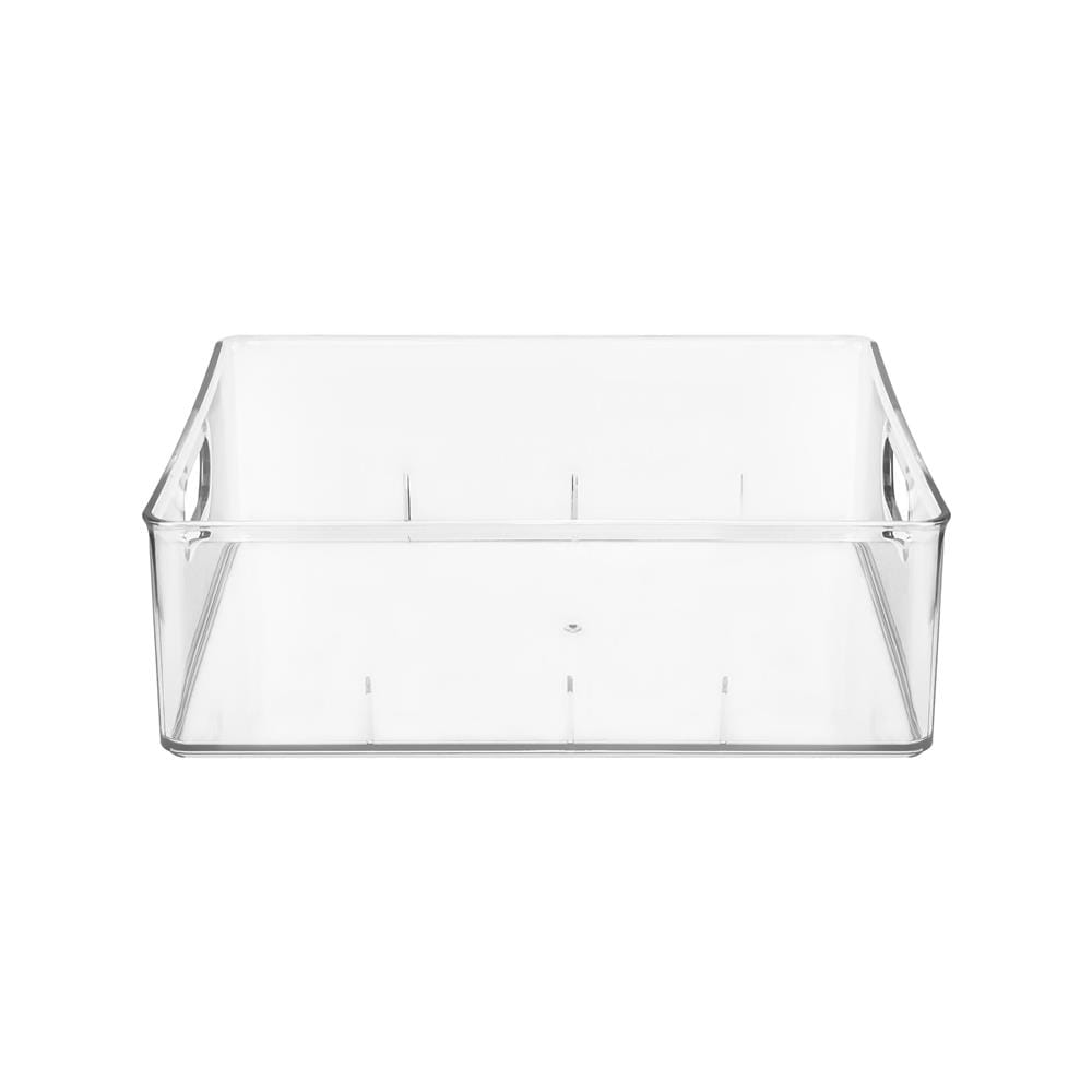 กล่องจัดเก็บผ้า PLIM KLEAR 23.7X31.6X9.7 ซม. สีใส