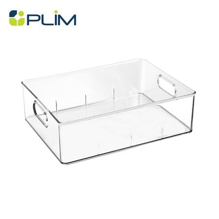 กล่องจัดเก็บผ้า PLIM KLEAR 23.7X31.6X9.7 ซม. สีใส_1