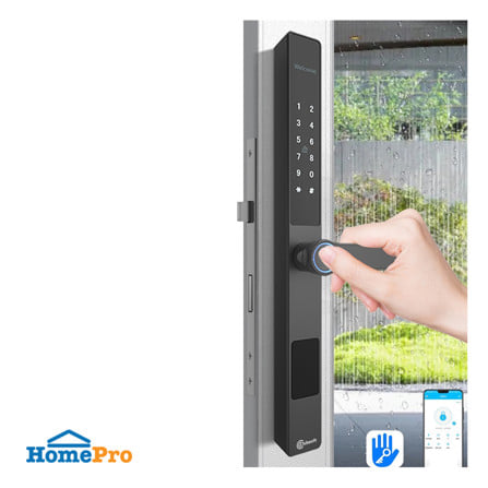 กลอนดิจิตอล C.HITECH CSN WP PRO สีดำ_2