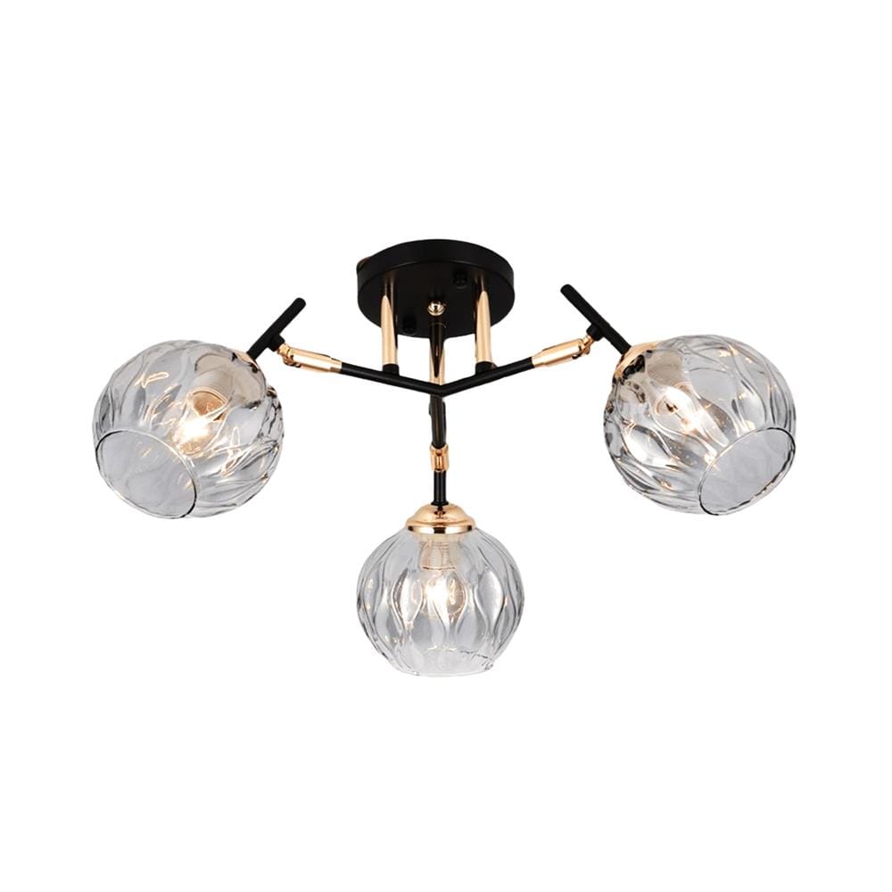 ไฟถาด NEOLIGHT 19144-3 สีทอง/ดำ 3 หัว