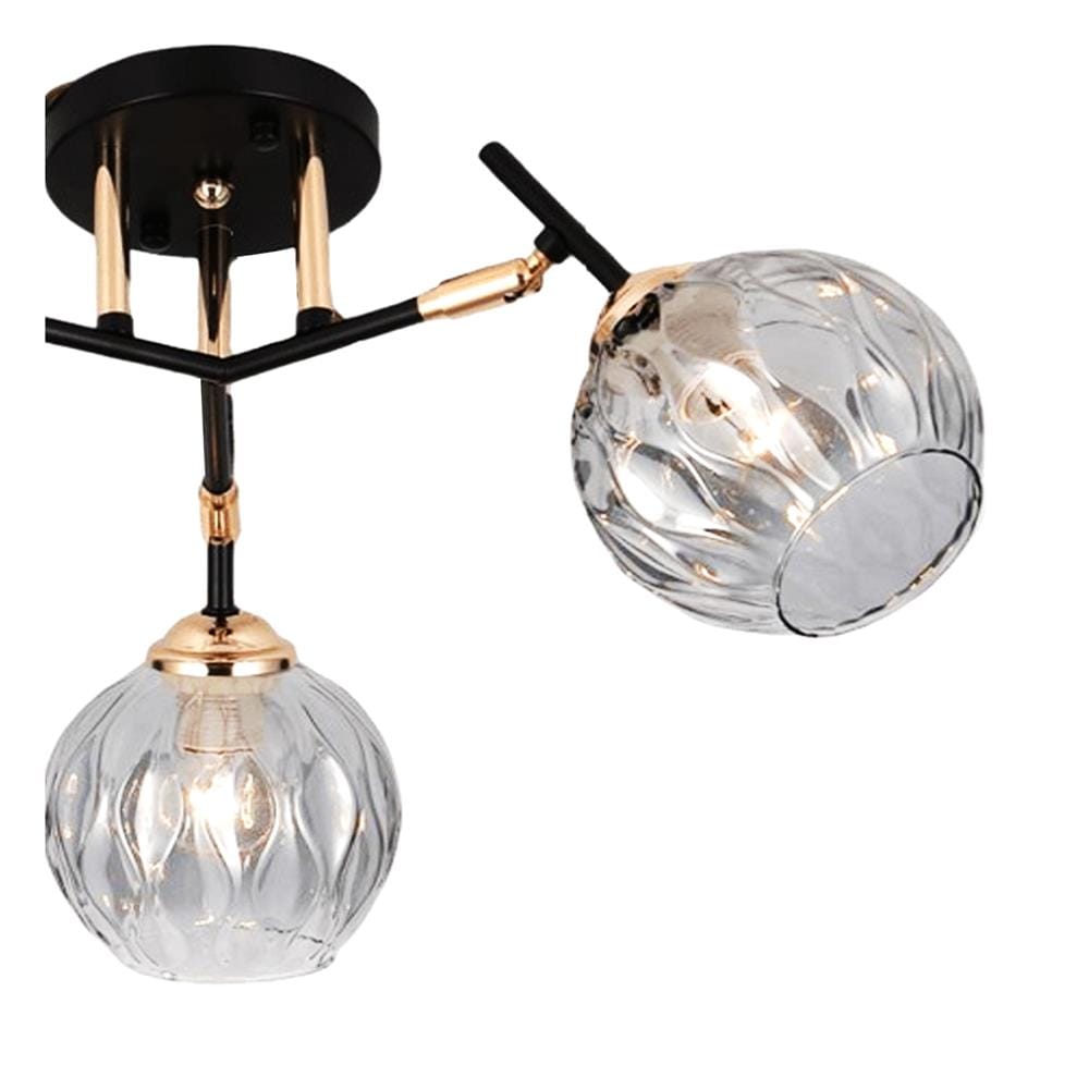 ไฟถาด NEOLIGHT 19144-3 สีทอง/ดำ 3 หัว