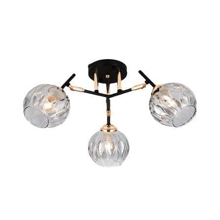 ไฟถาด NEOLIGHT 19144-3 สีทอง/ดำ 3 หัว_0