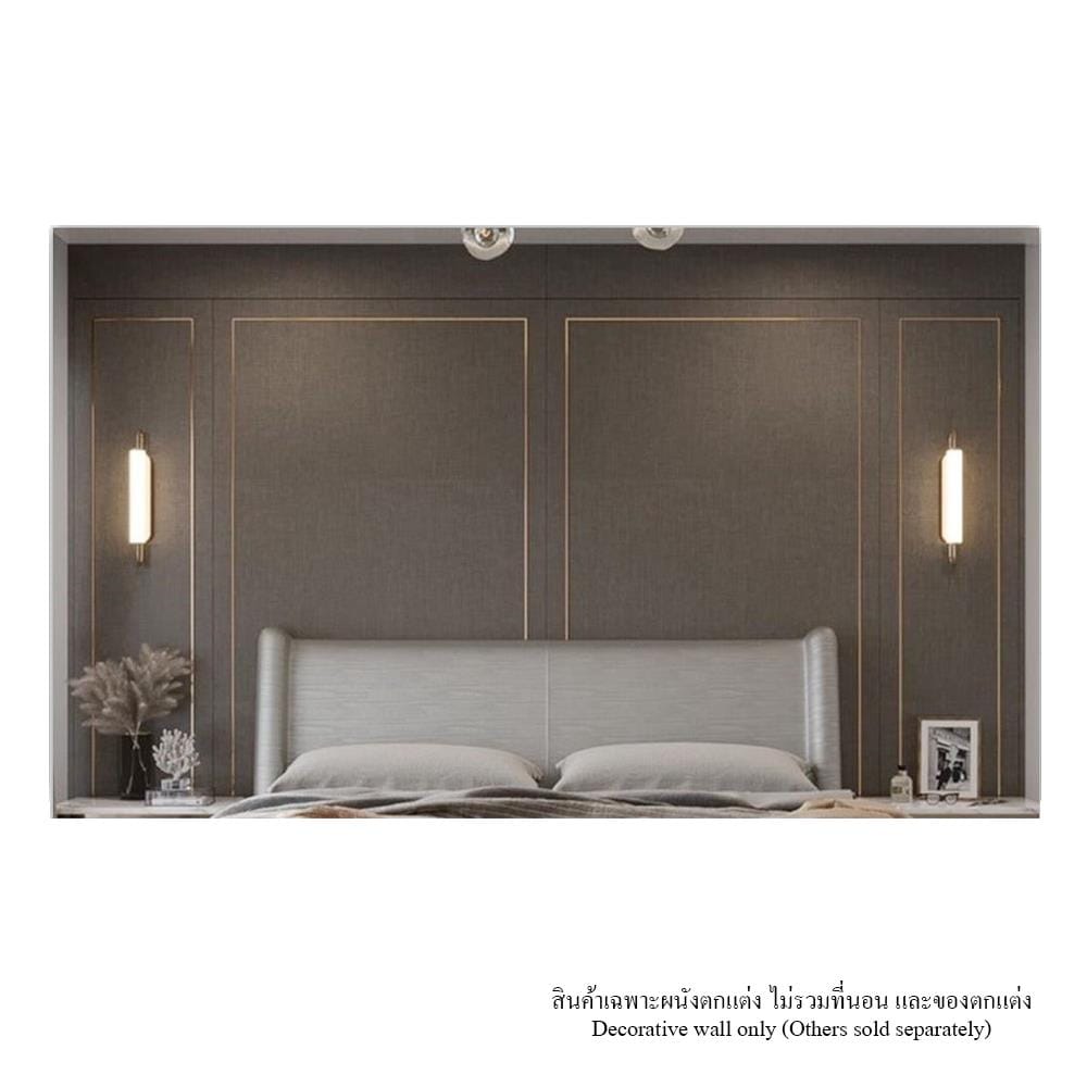 ผนังตกแต่งสำเร็จรูป SB BUILT IN 59059865 340 ซม. สี DARK WOOD