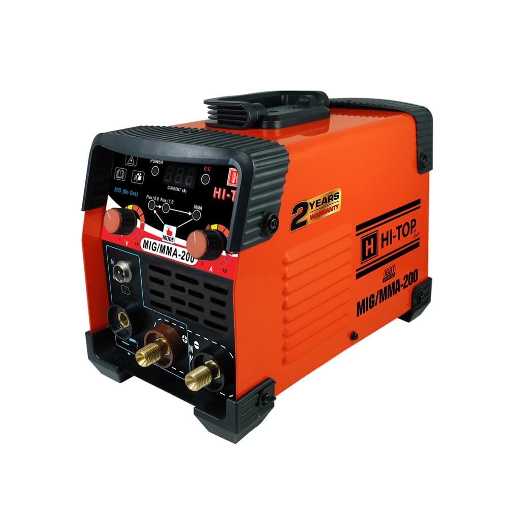 เครื่องเชื่อม 2 ระบบ HI-TOP MIG+MMA-200