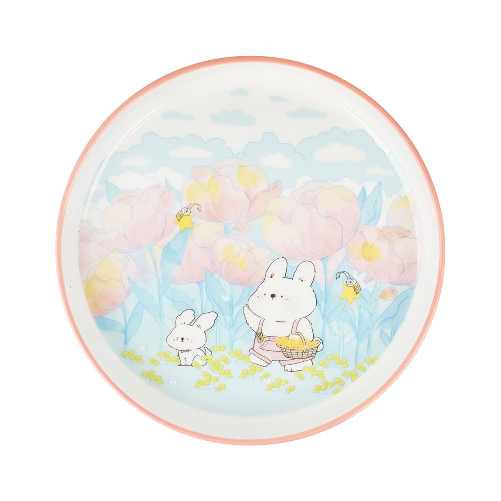 ชุดจานชาม PORCELAIN KECH RABBIT 6 ชิ้น