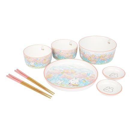 ชุดจานชาม PORCELAIN KECH RABBIT 6 ชิ้น_1