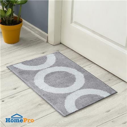 พรม HOME LIVING STYLE OMEGA 45X70 ซม. สีเทา_6