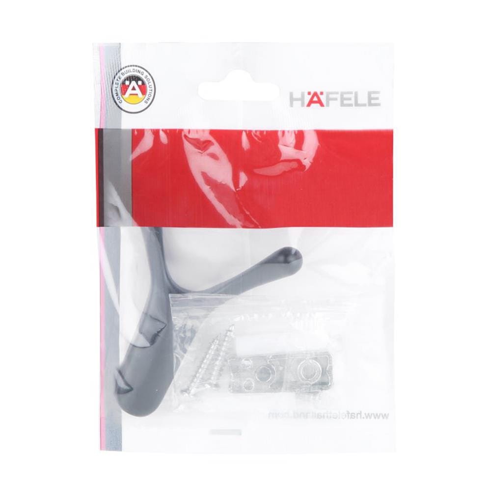ตะขอแขวน HAFELE 488.03.100 สีดำ