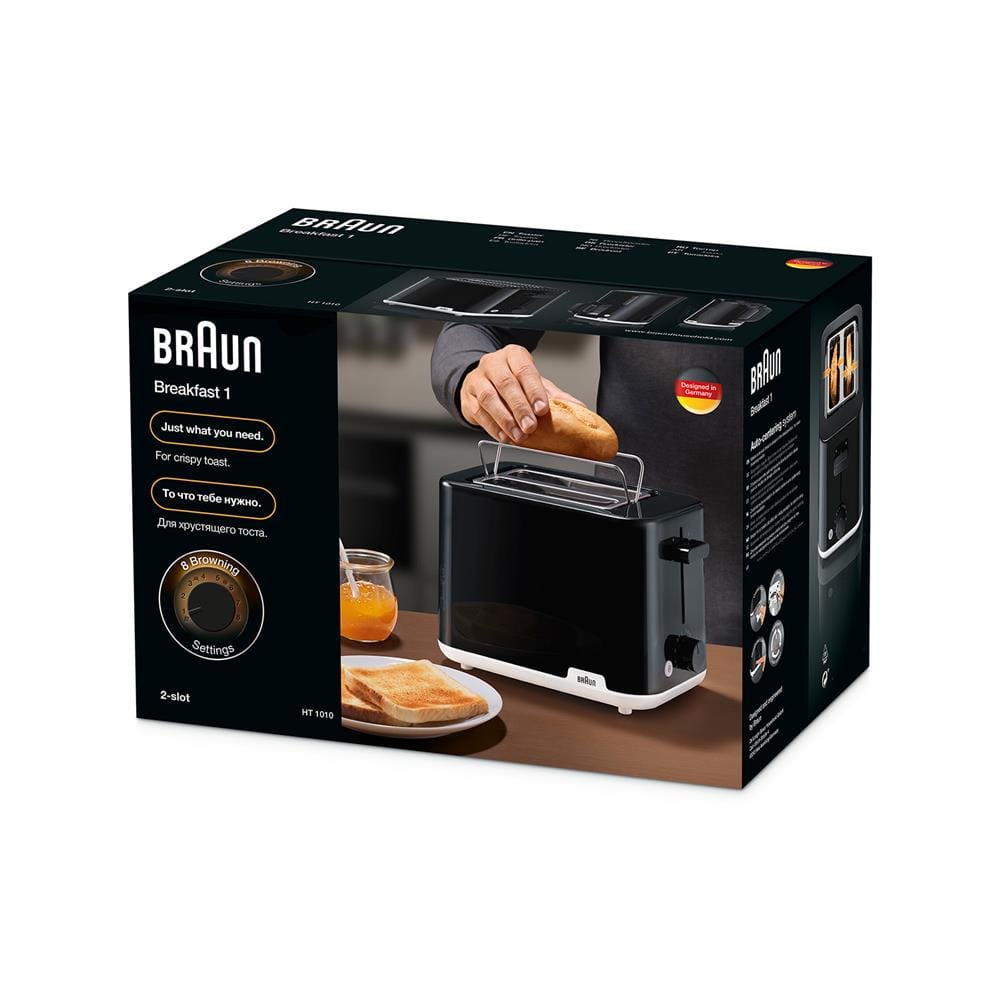 เครื่องปิ้งขนมปัง BRAUN HT1010BK