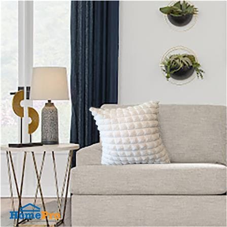 หมอนอิง HOME LIVING STYLE MILKY 18X18 นิ้ว สีขาว_4