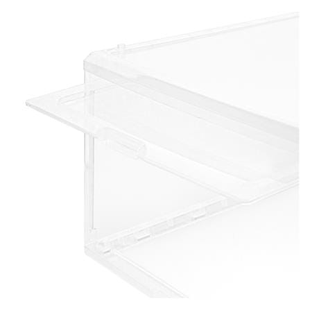 กล่องรองเท้าฝาสไลด์ STACKO CARGO 28.7x36x22.2 ซม. สีใส_3