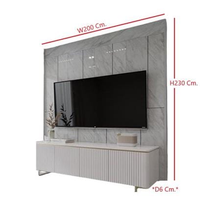 ผนังตกแต่งสำเร็จรูป SB BUILT IN 59059869 200 ซม. ลายหิน VOLAKAS_2