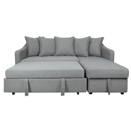 โซฟาเข้ามุมขวา FURDINI MAYFAIR สีเทาอ่อน_3