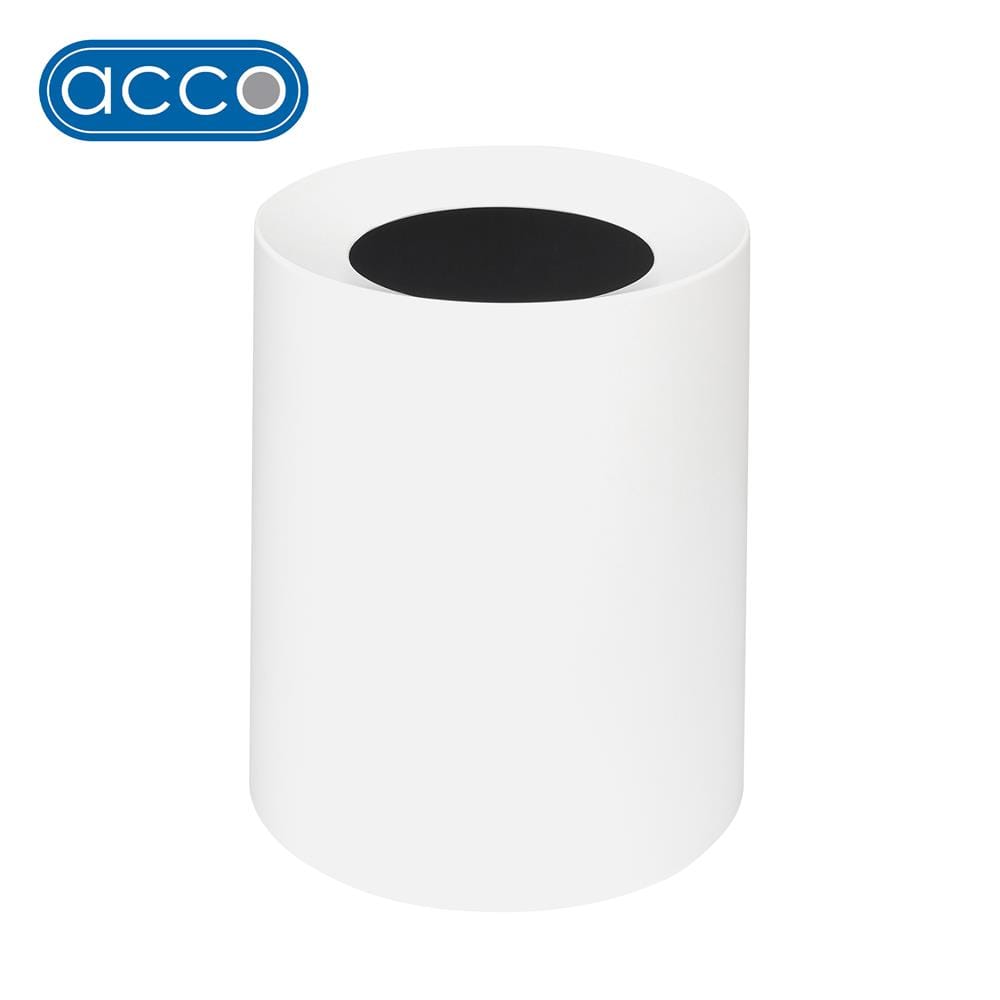 ถังขยะกลม ACCO TUBULAR 10 ลิตร สีครีม_0
