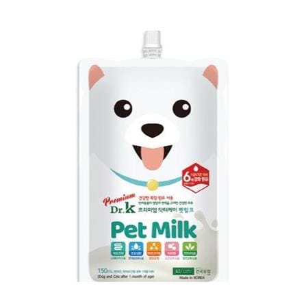 นมสำหรับสัตว์เลี้ยง PREMIUM DR.K PET MILK 150 มล._0