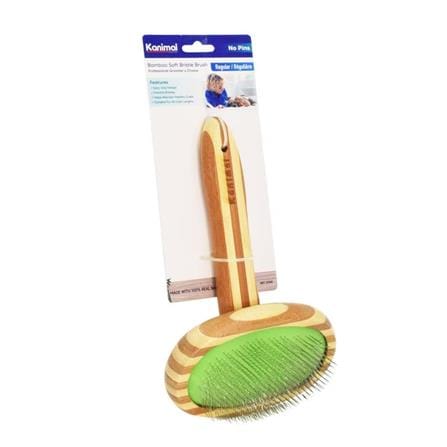 หวีแปรงขนสัตว์เลี้ยง KANIMAL BAMBOO OVER SLICKER BRUSH_0