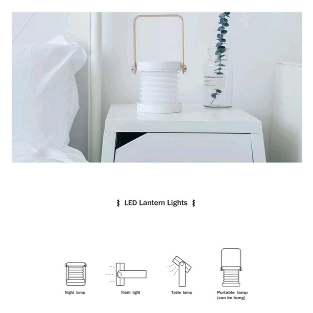 ไฟ LED CAMPING LANTERN TRANSPOWER 10 วัตต์ COOL WHITE
