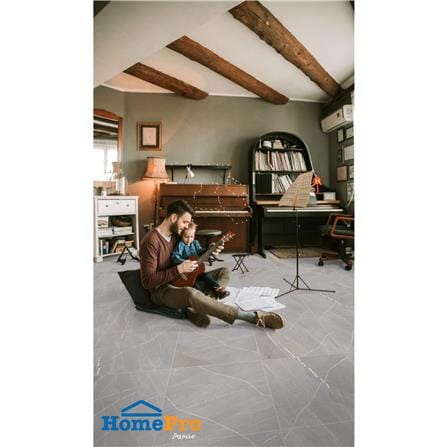 กระเบื้องพื้นพอร์ซเลน 60x60 ซม. COTTO ปิอาเซนซ่า เทา PM 1.44 ตร.ม._2