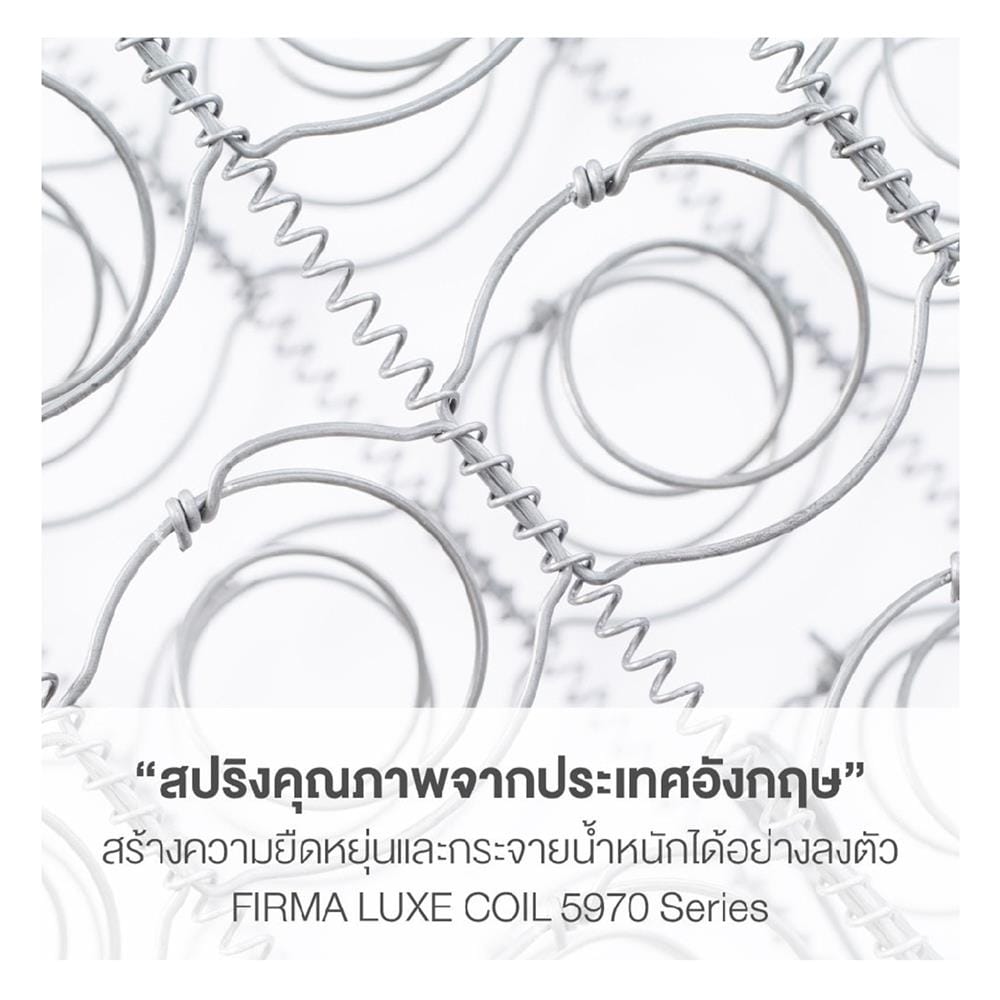 ที่นอนสปริง 3.5 ฟุต DUNLOPILLO รุ่น HAVEN พร้อมชุดเครื่องนอน 7 ชิ้น