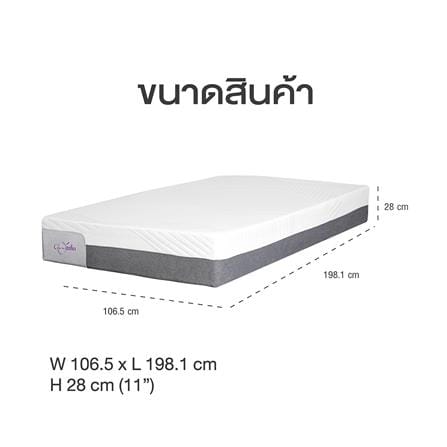 ที่นอนพ็อกเก็ตสปริง 3.5 ฟุต COMFIO รุ่น JUPITER_6